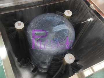 300BPH نیمه اتوماتیک داخلی - بیرونی 5 گالن آب دستگاه پرکن فولاد ضد زنگ 304