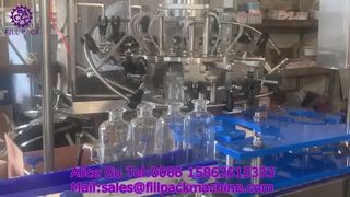دستگاه شستشوی بطری دوار 2262 J11 12 ایستگاه برای بطری های شیشه ای استونیایی