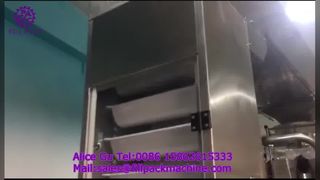 دستگاه بسته بندی پیراشکی یخ زده 2284 J122 عمودی فیلم-پیچ کیسه-ساخت پشت آب بندی