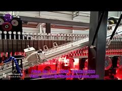 خط تولید دستگاه قالب‌گیری دمشی 8 حفره‌ای با مقطع متغیر و سرعت بالا 2104 K10