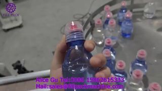 2251 J18 بطری پلاستیکی بطری پلاستیکی 6 استیشن خود پراینگ پیستون پرکننده 4 چرخ 4 چرخ خطی تقسیم بندی خطی