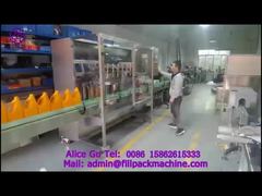 2158 J113 خط تولید روان کننده پیستون 8 ایستگاه پرکن، دربندی و برچسب زدن