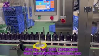 خط تولید 2240 J120 خطی پیستون 4 سر پر و درپوش 8 چرخ