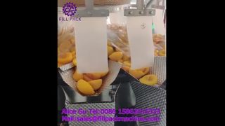 دستگاه توزین و پرکن اتوماتیک 2249 O18 هلو زرد در قوطی های حلبی