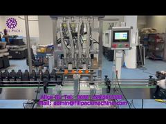 دستگاه پرکن روغن پیستون خطی 2157 J112 4 ایستگاه