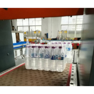 بسته بندی فیلم شرینک PE نوع L اتوماتیک بسته بندی آب نوشیدنی بطری شیشه ای پت تجهیزات بسته بندی دستگاه بسته بندی