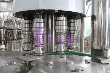 ماشین آلات اتوماتیک برای تولید آشامیدنی تجهیزات پرکن بطری های پلاستیکی 3-in-1