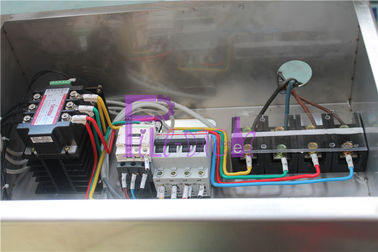 3000BPH نیمه اتوماتیک برچسب زدن ماشین با کنترل دما / گردش موتور هوا