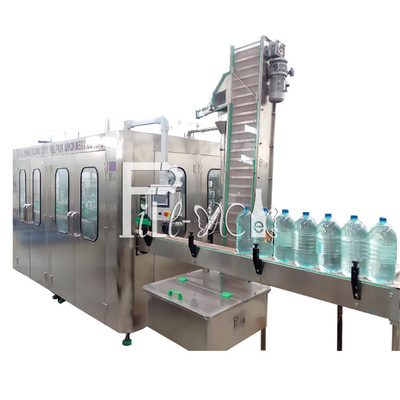دستگاه پرکن آب بطری پلاستیکی 3 لیتری / 5 لیتری / 10 لیتری Mineral 3 In 1 1500 BPH