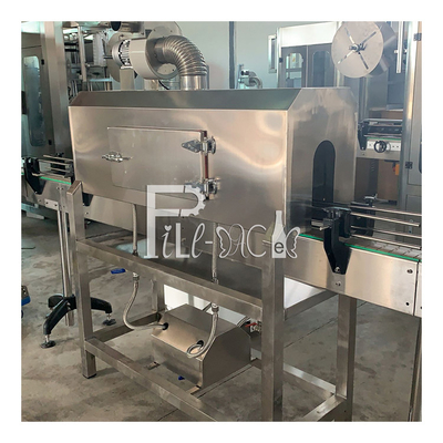 دستگاه لیبلینگ آستین کوچک 150BPM تمام اتوماتیک برای بطری PVC