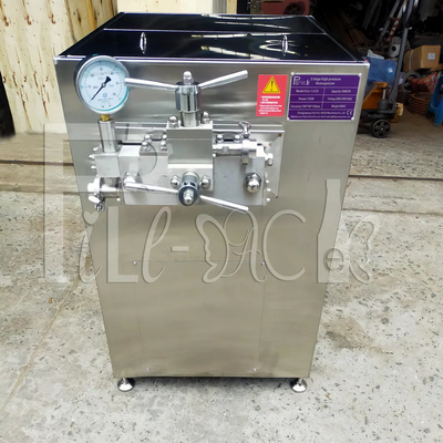 هموژنایزر 3000LPH 25MPa Microfluidics با فشار بالا برای شیر آبمیوه