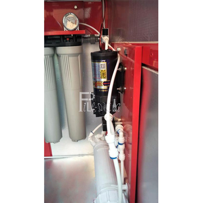 دستگاه فروش بطری آب تصفیه شده با سکه و اسکناس 10 لیتر در دقیقه 550 وات 0.5 مگاپاسکال