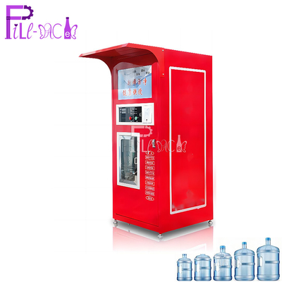 دستگاه فروش بطری آب تصفیه شده با سکه و اسکناس 10 لیتر در دقیقه 550 وات 0.5 مگاپاسکال