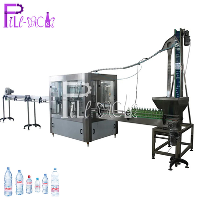 تجهیزات پر کردن آب بطری کوچک PET 3 در 1 / Monoblock Aspetic 2000ml