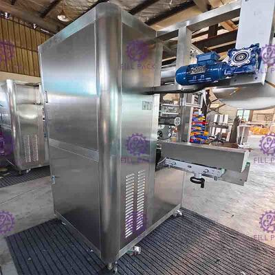 دستگاه لیبل زن تک سر خودکار 150BPM 250BPM با تونل جمع شدگی