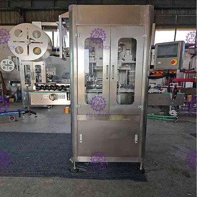 دستگاه لیبل زن تک سر خودکار 150BPM 250BPM با تونل جمع شدگی