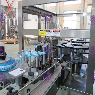 چسب داغ ذوب OPP / دستگاه برچسب زدن بطری آب پلاستیکی / تجهیزات / خط / گیاه / سیستم / واحد