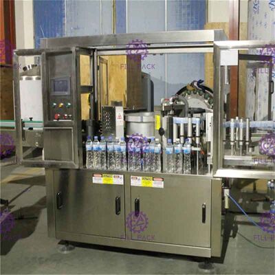 چسب داغ ذوب OPP / دستگاه برچسب زدن بطری آب پلاستیکی / تجهیزات / خط / گیاه / سیستم / واحد