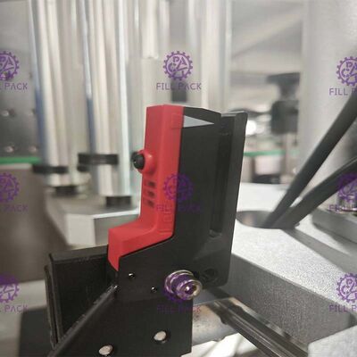 دستگاه برچسب زنی برچسب تک سر 50BPM برای بطری گرد