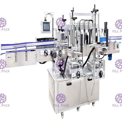 کارخانه خط تجهیزات ماشین آلات برچسب زدن بطری برچسب چسب دو طرفه یا سه طرفه