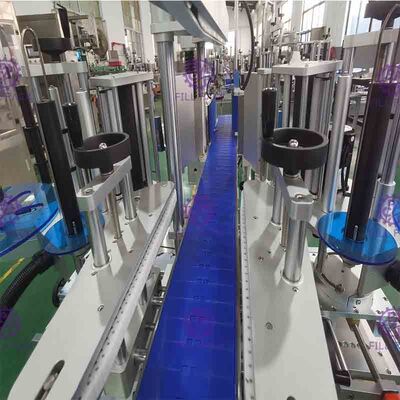 دستگاه برچسب زنی بطری درپوش گردن بدن تجهیزات خط کارخانه برچسب زنی واحد سیستم