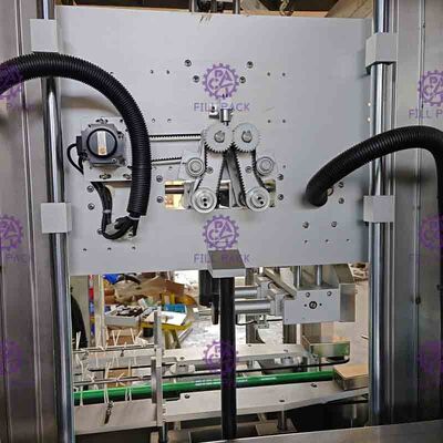 دستگاه لیبلینگ بطری یقه پی وی سی OPS 150BPM با قابلیت انقباض حرارتی