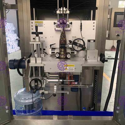 دستگاه لیبل گالن لیبلینگ گردن تک سر با اتوماسیون کامل 300BPM