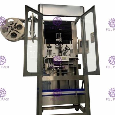 دستگاه لیبل گالن لیبلینگ گردن تک سر با اتوماسیون کامل 300BPM