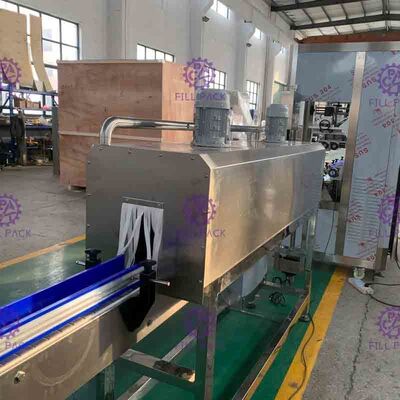 3000BPH نیمه اتوماتیک برچسب زدن ماشین با کنترل دما / گردش موتور هوا