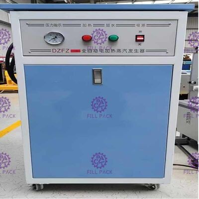 قطر بخار با قطر بخار 12kw ژنراتور بخار برای کوچک شدن برچسب