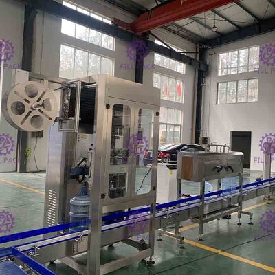 برچسب آستین بطری گالن / برچسب زننده / دستگاه / تجهیزات / خط / کارخانه / سیستم / واحد