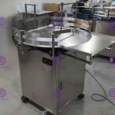 تغذیه بطری روتاری مرتب سازی 6000BPH با جدول تجمع