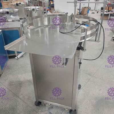 میز تغذیه بطری شیشه ای PET 6000BPH Turnround