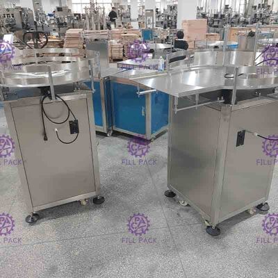 میز تغذیه بطری شیشه ای PET 6000BPH Turnround