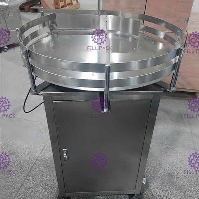 میز تغذیه بطری شیشه ای PET 6000BPH Turnround