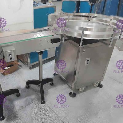 400BPM نیمه اتوماتیک بطری روتاری و می تواند ماشین مرتب سازی