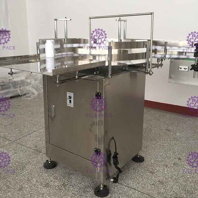 جمع کننده بطری های دوار دریافت جدول انباشته / دستگاه / تجهیزات / خط / کارخانه / سیستم را بچرخانید