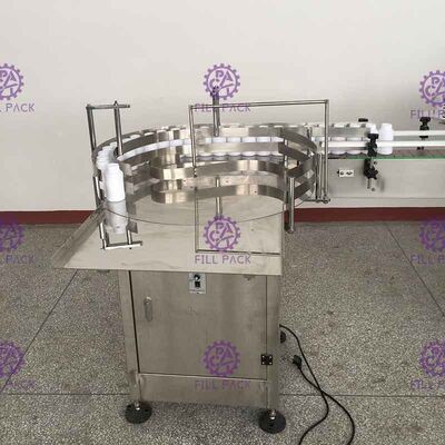 جمع کننده بطری های دوار دریافت جدول انباشته / دستگاه / تجهیزات / خط / کارخانه / سیستم را بچرخانید