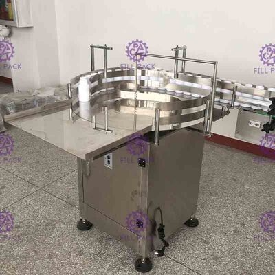 جمع کننده بطری های دوار دریافت جدول انباشته / دستگاه / تجهیزات / خط / کارخانه / سیستم را بچرخانید
