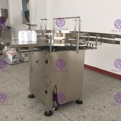 جمع کننده بطری های دوار دریافت جدول انباشته / دستگاه / تجهیزات / خط / کارخانه / سیستم را بچرخانید