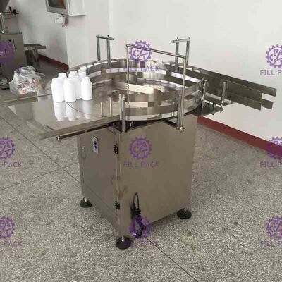 جمع کننده بطری های دوار دریافت جدول انباشته / دستگاه / تجهیزات / خط / کارخانه / سیستم را بچرخانید
