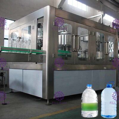 کارخانه پر کردن آب آشامیدنی بطری 5 لیتری PET تمام اتوماتیک