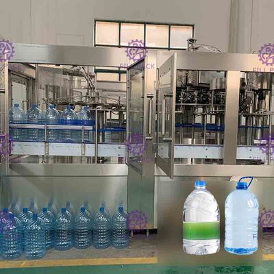3 در 1 مونوبلاک 5 لیتری آب آشامیدنی بطری، کارخانه پر کردن آب معدنی