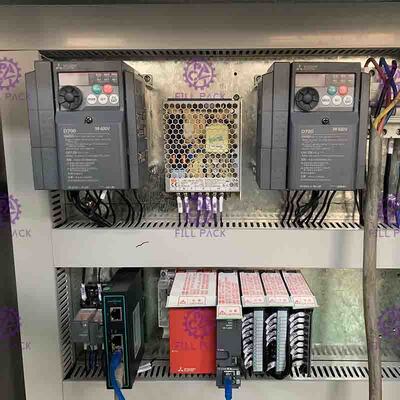 صفحه نمایش لمسی Mchine با شفاف 6 سر 600BPH خط مشی آب آشامیدنی