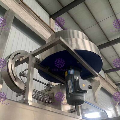 2 خط 5 گالن دستگاه پرکن آب / گیاه 300 BPH برای آب معدنی