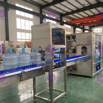 دستگاه پرکن آب 5 گالن اتوماتیک 200BPH برای نوشیدن آب
