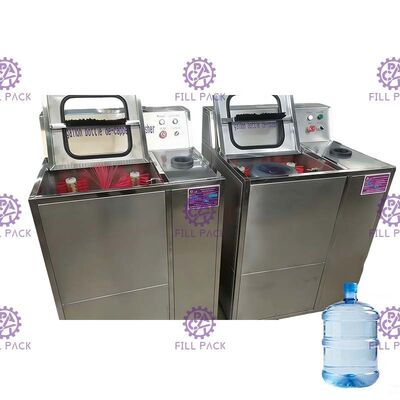 دستگاه پرکن SUS304 300BPH 5 گالن نیمه اتوماتیک از خرابی
