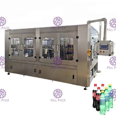 شیشه پلاستیکی PET 3 در 1 Monobloc نوشیدنی گاز نوشیدنی آب شراب شراب تولید ماشین / تجهیزات / گیاه / سیستم