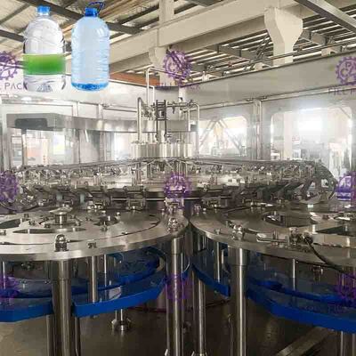 5L دستگاه پر کردن بطری آب 3 در 1 دستگاه پرکن مایع