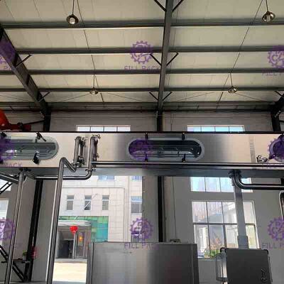 3 در 1 دستگاه پر کردن بطری مونو بلوک نوشیدنی غیر گازدار با کنترل PLC